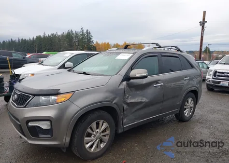 2013 Kia Sorento Sx V6 z USA, uszkodzony, nr VIN 5XYKWDA22DG340930